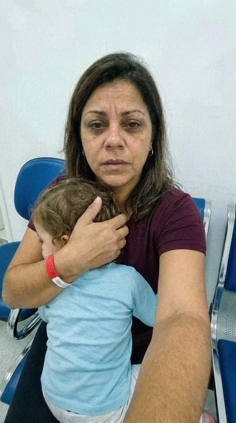 A tia cuida de Isabel quando a mãe está trabalhando, mas à noite a menina acorda procurando por ela.